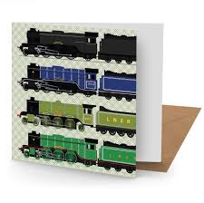 Card - Flying Scotsman