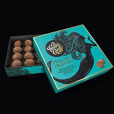 Willie's Cacao Luxury Milk Chocolate Praline Truffles w Sea Salt (16 - 110g)