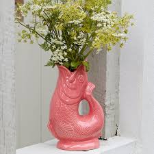 Extra Large Coral Glug Jug