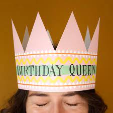 Party Hat Card - Birthday Queen