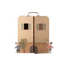 Maileg Mouse SuitCasa Little Sister and Brother Mouse