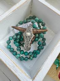 Buffy Necklace - Jade Green