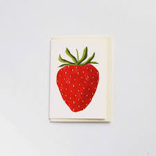 Card - Little Strawberry