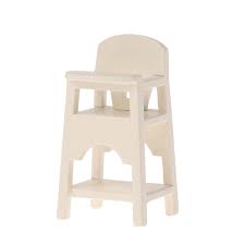 Maileg Mouse High Chair - Off White