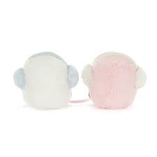 Jellycat Amuseables Toastie Pink & White Marshmallows