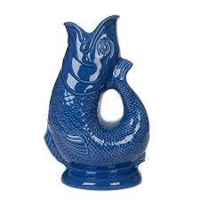 Extra Large Azure Blue Glug Jug