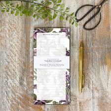 Toasted Crumpet Mulberry Magnetic Shopping List