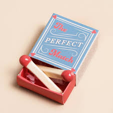 Tiny Matchbox Ceramic Token - Perfect Match