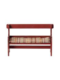 Maileg Mouse Bench - Red