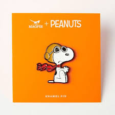 Peanuts Enamel Pin - Flying Ace