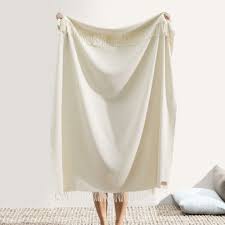 Italian Herringbone Throw - Dune