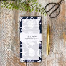 Toasted Crumpet Coastal Magnetic Shopping List