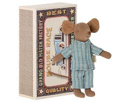 Maileg Big Brother Mouse In A Matchbox