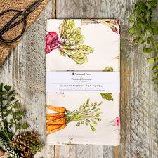 Toasted Crumpet Kitchen Garden Pure Tea Towel