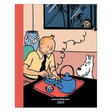 Tintin 2025 Desk Diary