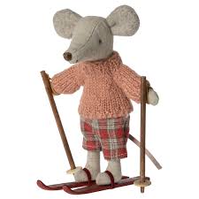 Maileg Winter Mouse Ski Set - Big Sister