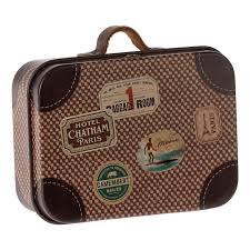 Maileg Mouse Suitcase Micro - Brown