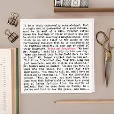 Classic Books Card - Pride & Prejudice