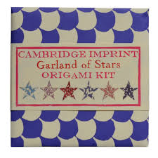 Cambridge Imprint Origami Star Garland Kitt