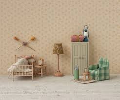 Maileg Mouse Vintage Floor Lamp - Dark Powder