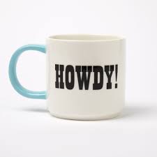 Peanuts Howdy Mug