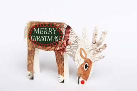 Stand Up Card - Rudolph