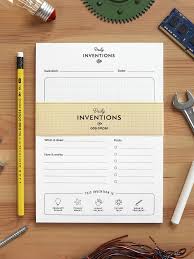 Daily Inventions Creative Stem A5 Notepad