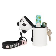 Mini Kawai Keyring Coin Purse - Panda