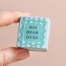 Tiny Matchbox Ceramic Token - Bear
