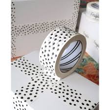 50m Wide Paper Tape - Dalmation