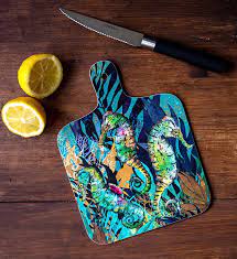 Dollyhotdogs Seahorse Small Chopping Board