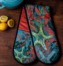 Dollyhotdogs Starfish Oven Gloves