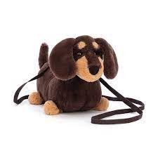 Jellycat Amuseable Otto Sausage Dog Bag