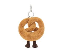 Jellycat Amuseables Pretzel Bag Charm