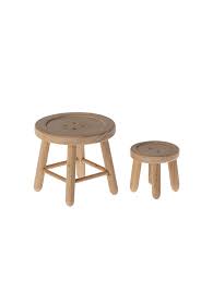 Maileg Mouse Table & Stool Set