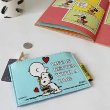 Peanuts 'Life Is Better With A Dog' Zip Purse