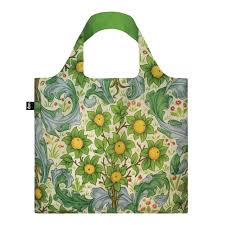 LOQI Recycled Shopping Bag - William Morris Orchard Dearle 1899