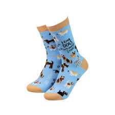 Sock Therapy Women's Bamboo Socks - I Love Dogs