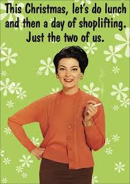 Funny Christmas Card - Shoplifting