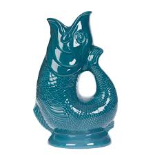 Extra Large Teal Glug Jug