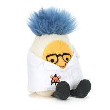 Jellycat Amuseables Boiled Egg Scientist