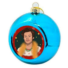 Christmas Blue Bauble - Harry Christmas Star