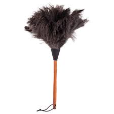 Redecker Ostrich Black Feather Duster - 50cm