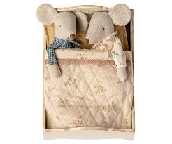 Maileg Mouse Bed - Off White