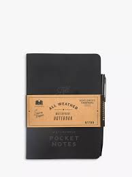 Gentlemen's Hardware Waterproof Notebook