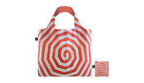 LOQI Recycled Shopping Bag - LOUISE BOURGEOIS Spirals