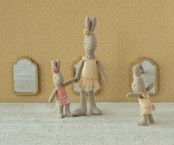 Maileg Micro Rabbit - Ballet Rose