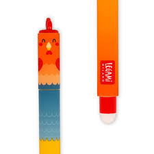 Legami Set of 4 Erasable Gel Pens - Farm Sweet Farm