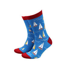 Sock Therapy Mens's Bamboo Socks - Sailing