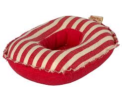 Maileg Rubber Boat - Red Stripe